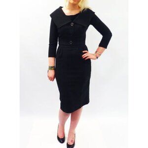 Bettie Page (Tatyana) little black dress and jacket *SET*